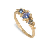 Ocean Blue Sapphire Ring, Ami Pepper,  Tomfoolery London