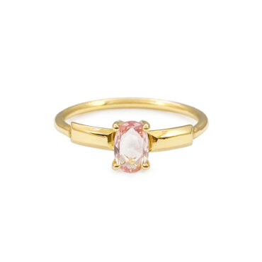 Margaux Clavel: Gracia Pink Sapphire Ring, tomfoolery