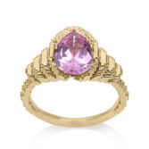 Harriet Morris: Ring me relic ring #2 in 9ct Gold, tomfoolery