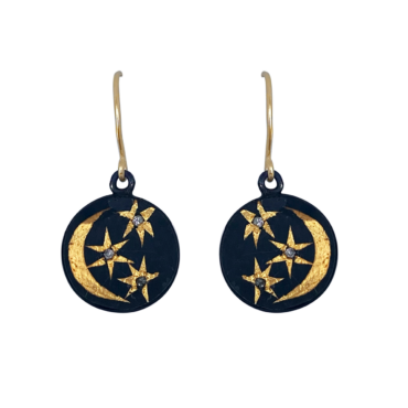 Acanthus: Celestial Sky Earrings, tomfoolery