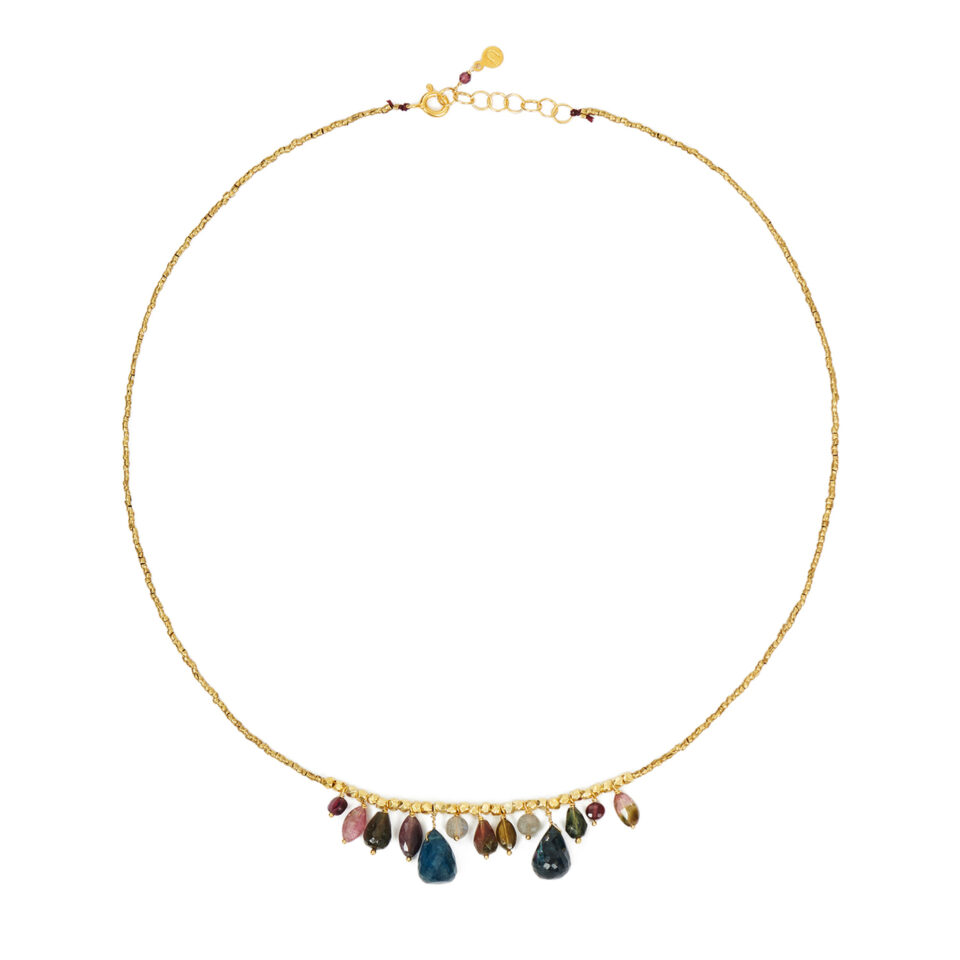 Untitledition: Anemone Gemstone Necklace, tomfoolery