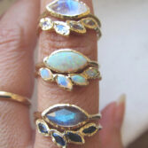 Misa Hamamoto: Tribe Opal Ring, Tomfoolery London
