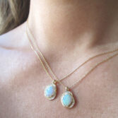 Misa Hamamoto: Oasis Opal Necklace, tomfoolery