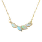 Misa Hamamoto: Petal Opal Necklace, tomfoolery