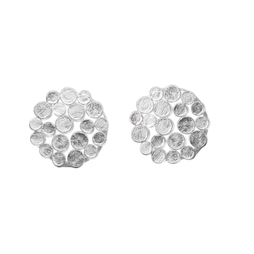 Emily Collins: Millefleur Daisy Studs, tomfoolery
