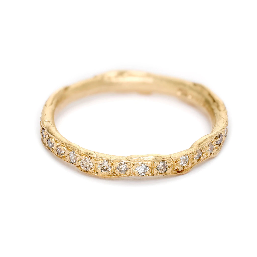 Mixed Diamond Eternity Band - Tomfoolery London