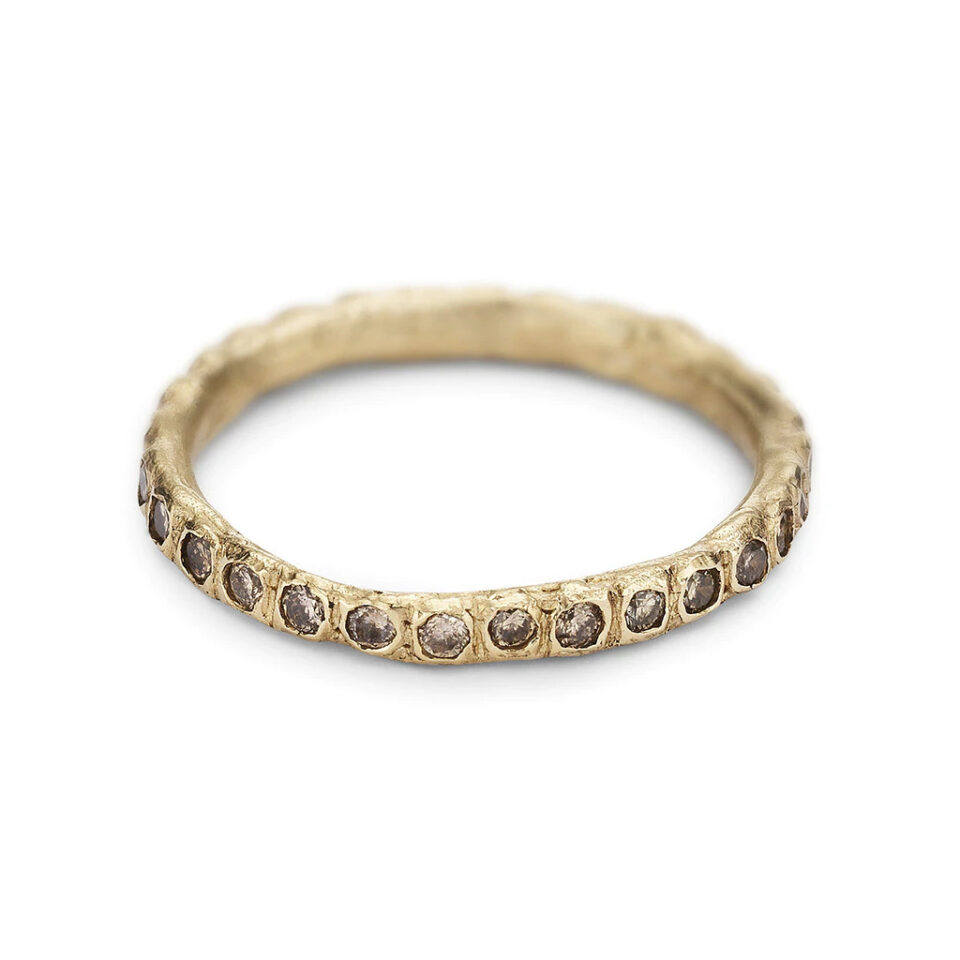 Ruth Tomlinson: Beaded Eternity Band - Champagne, tomfoolery