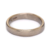 Ruth Tomlinson: Oval Section Wedding Band - 4mm, tomfoolery
