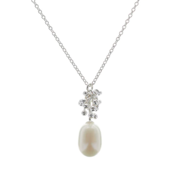 Droplet Pearl Drop Necklace. Yen, Tomfoolery London