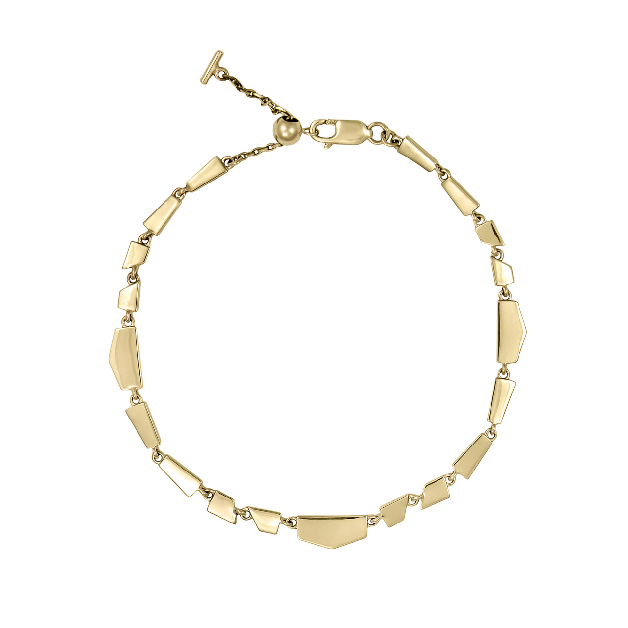 Gold Tesserae Bracelet - Tomfoolery London