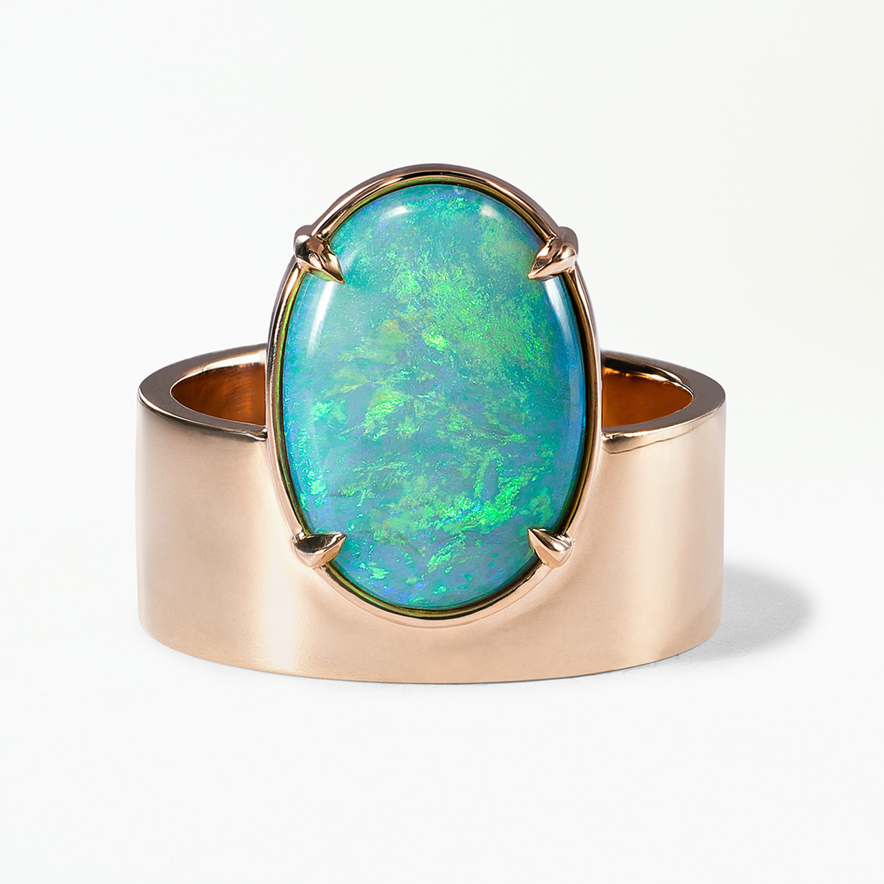 One-Of-A-Kind Opal Monolith No.18 Ring - Tomfoolery London